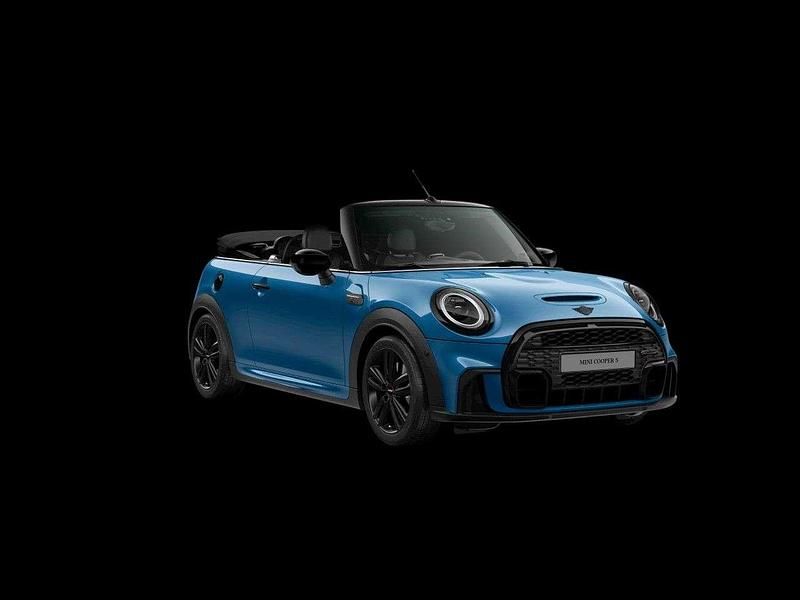 Blau Gebraucht 2021 Mini John Cooper Works Cabriolet Cabrio | 31.900 € (Etwas zu teuer) - Bild 1/2