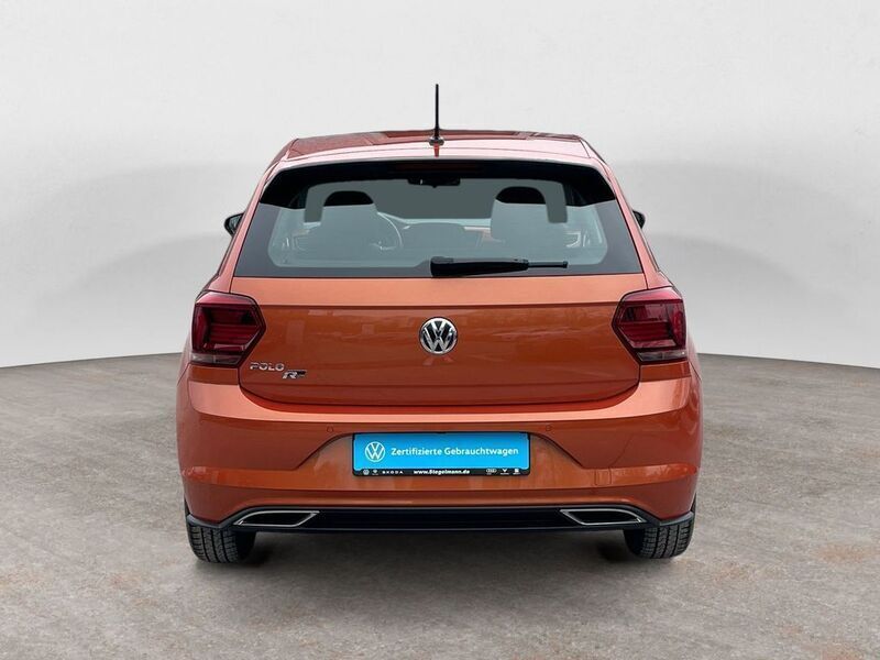 Gebraucht VW Polo Highline 95 PS (69 kW) 2019 Orange Limousine