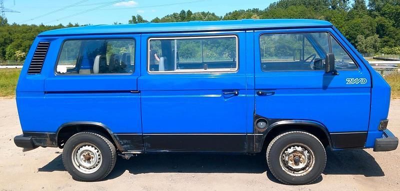Blau Gebraucht 1990 VW T3 Van | 5.499 € - Bild 1/4