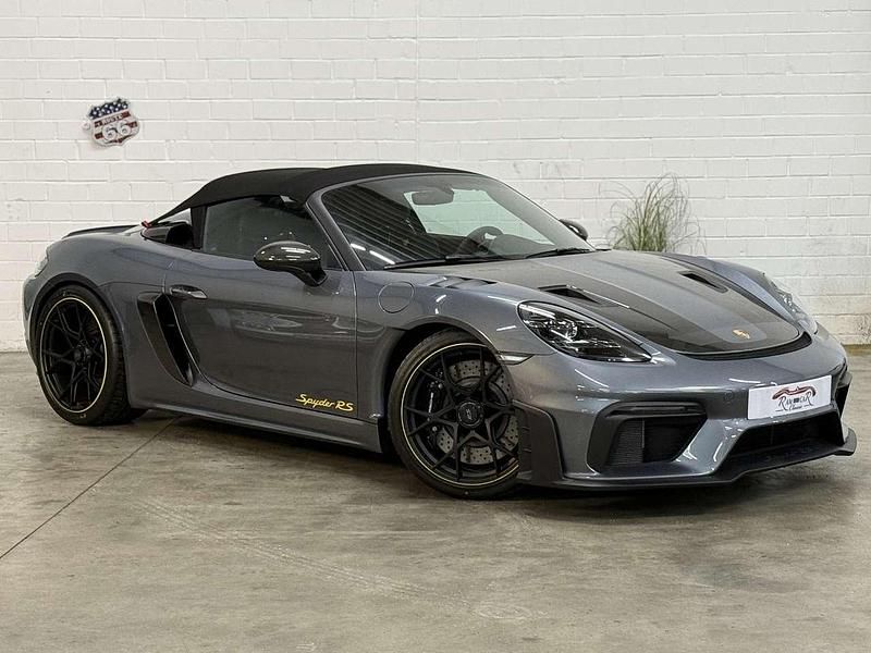 Gebraucht Porsche 718 Spyder 500 PS (367 kW) 2024 1h1v vanadiumgraumetallic Cabrio