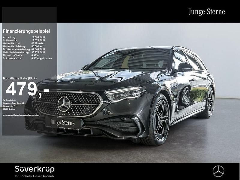Grau Gebraucht 2024 Mercedes E300 AMG Limousine | 54.970 € (Fairer Preis) - Bild 1/2