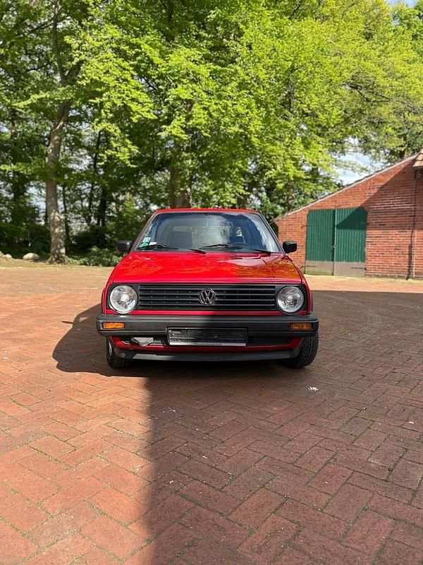 Gebraucht VW Golf II 55 PS (40 kW) 1990 Rot Kleinwagen