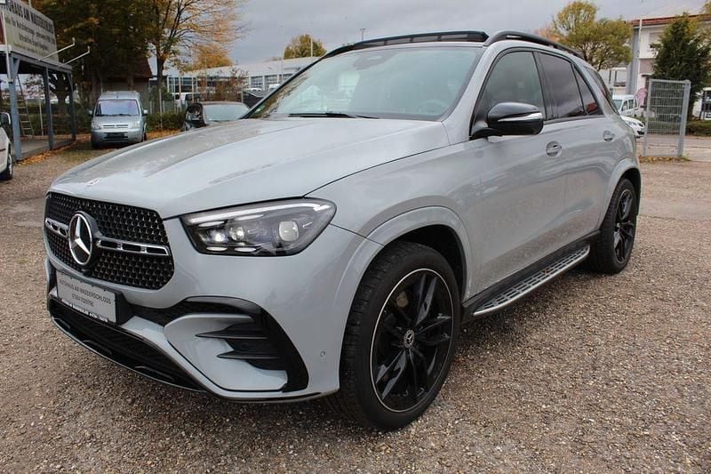 Grau Gebraucht 2024 Mercedes GLE450 AMG AMG line SUV | 85.995 € (Superpreis) - Bild 1/4