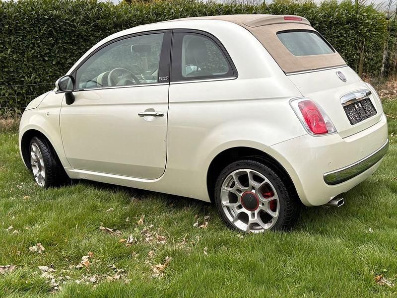 Gebraucht Fiat 500C Lounge 101 PS (74 kW) 2011 Weiß Cabrio