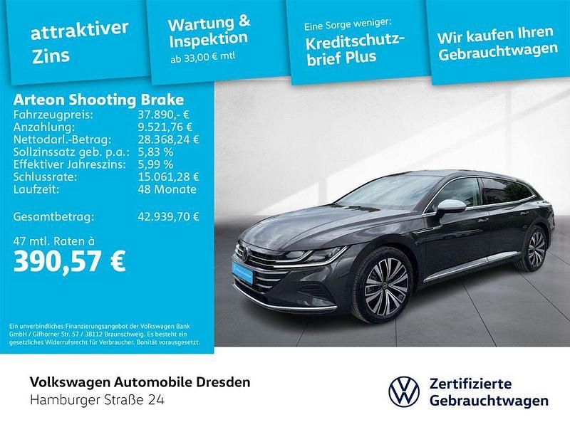 Mangangrau metallic Gebraucht 2023 VW Arteon Elegance Kombi | 37.890 € (Guter Preis) - Bild 1/4