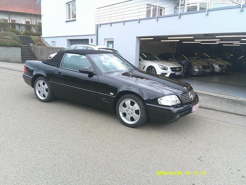 Gebraucht Mercedes SL320 224 PS (164 kW) 1999 Schwarz Cabrio