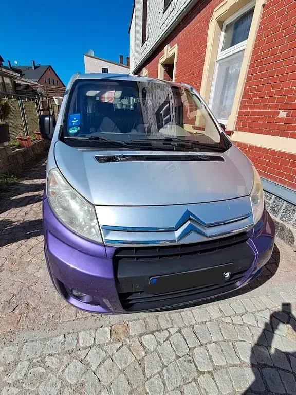 Używany Citroën Jumpy 136 KM (100 kW) 2008 Purpurowy Minivan