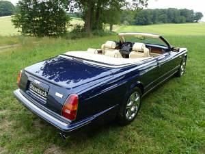 Gebraucht Bentley Azure 389 PS (286 kW) 1996 Dunkelblau metallic Cabrio
