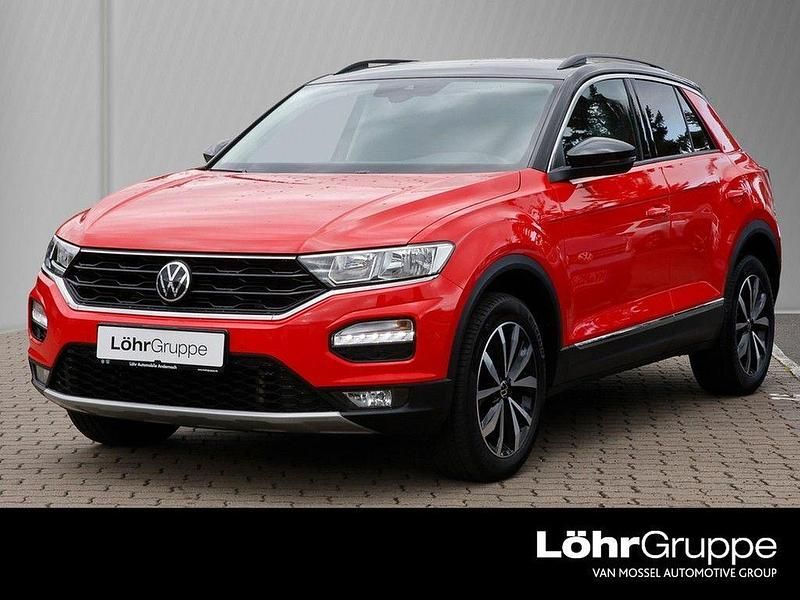 Rot Gebraucht 2021 VW T-Roc Style SUV | 20.480 € (Superpreis) - Bild 1/4
