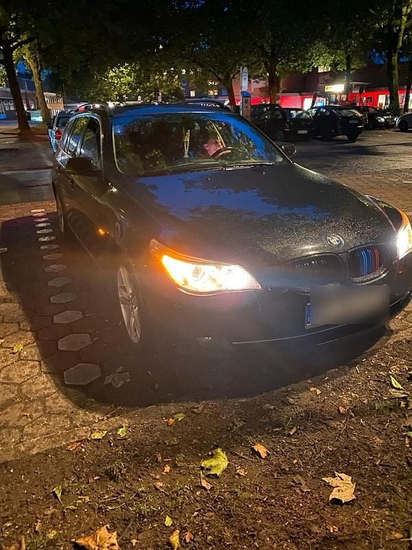 Schwarz Gebraucht 2007 BMW 520 Limousine | 5.200 € (Fairer Preis) - Bild 1/4