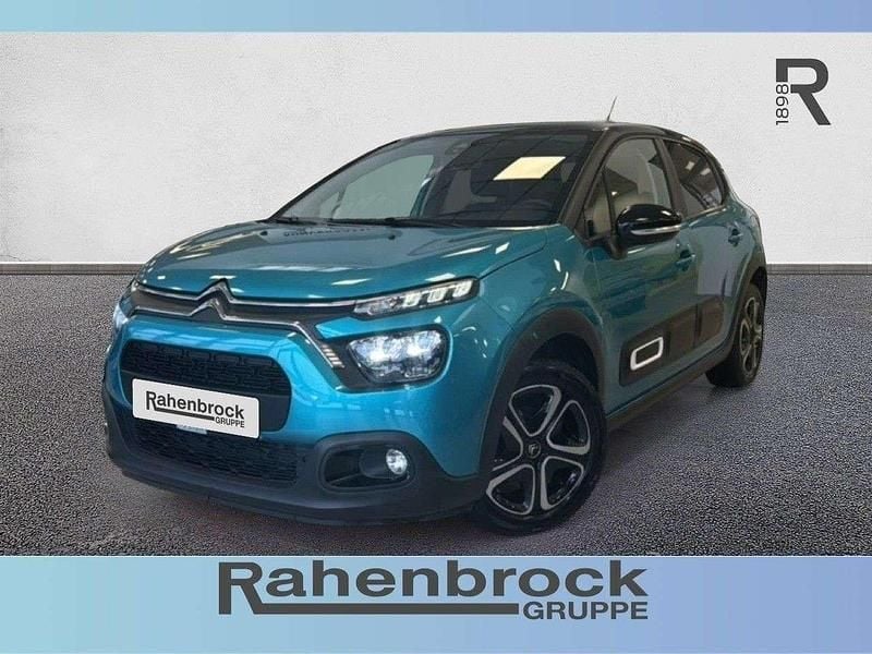 Blau Gebraucht 2021 Citroën C3 PureTech Kleinwagen | 10.990 € (Superpreis) - Bild 1/4