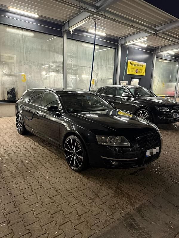 Schwarz Gebraucht 2007 Audi A6 Comfort Kombi | 4.599 € (Teuer) - Bild 1/4