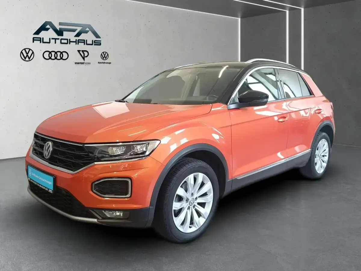 Gebraucht VW T-Roc Sport 150 PS (110 kW) 2019 Orange SUV