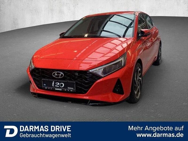 Rot Gebraucht 2021 Hyundai i20 Intro Edition Limousine | 13.990 € (Superpreis) - Bild 1/4