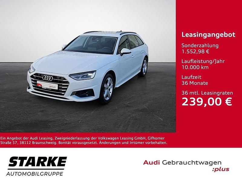 Gebraucht Audi A4 Advanced 136 PS (100 kW) 2024 Weiß (gletscherweiß metallic) Kombi