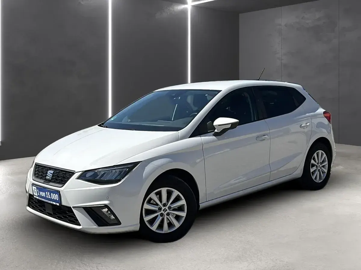 Gebraucht Seat Ibiza Style 110 PS (80 kW) 2023 Weiß Kleinwagen