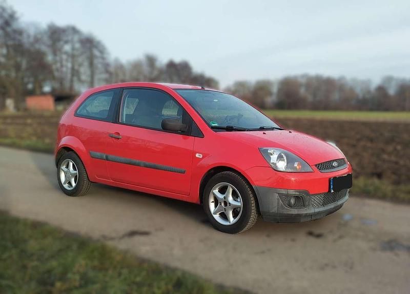 Gebraucht Ford Fiesta 80 PS (58 kW) 2006 Rot Kleinwagen