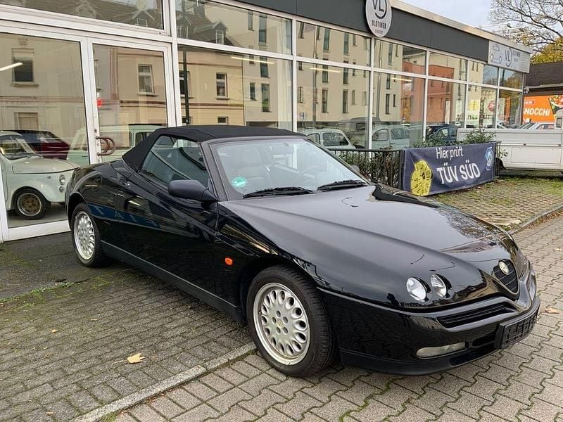 Schwarz Gebraucht 1998 Alfa Romeo Spider Cabrio | 13.490 € - Bild 1/4