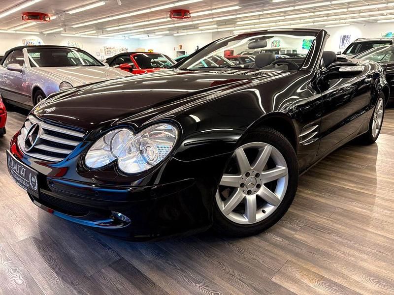 Schwarz Gebraucht 2006 Mercedes SL350 Cabrio | 21.850 € (Teuer) - Bild 1/4