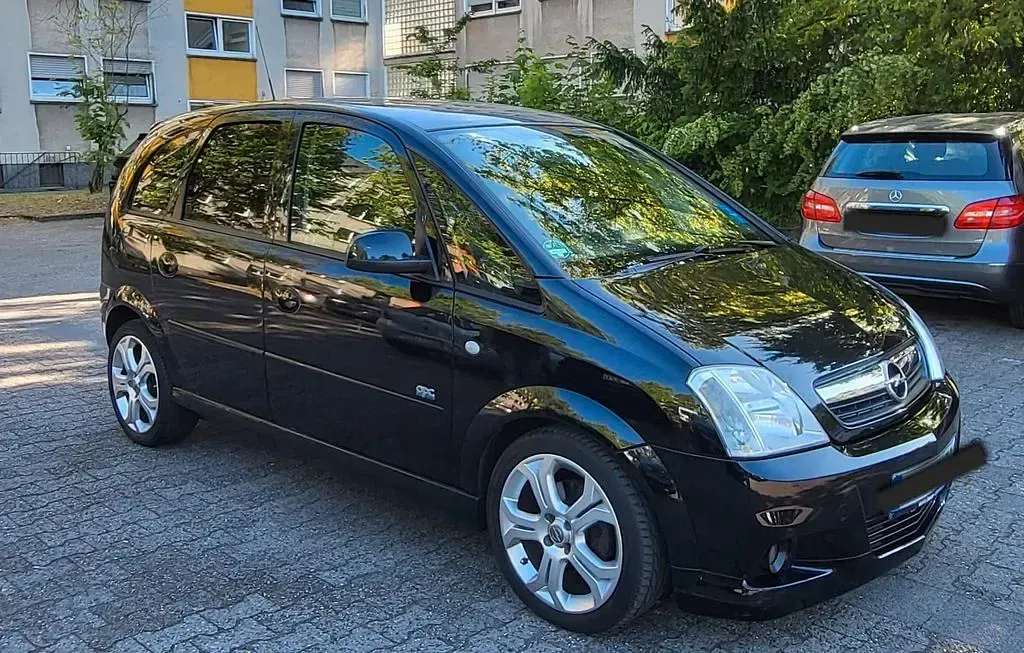 Gebraucht Opel Meriva Edition 105 PS (77 kW) 2007 Schwarz Van / Kleinbus