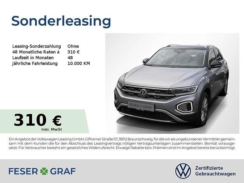 Pyritsilber metallic Gebraucht 2024 VW T-Roc Style SUV | 28.906 € (Fairer Preis) - Bild 1/2