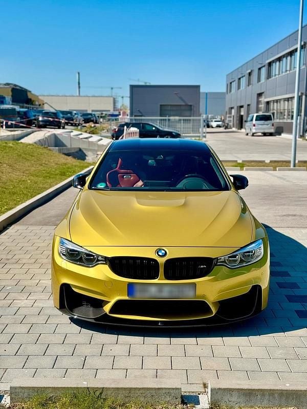 Gebraucht BMW M4 M Performance 431 PS (317 kW) 2015 Gelb Coupé