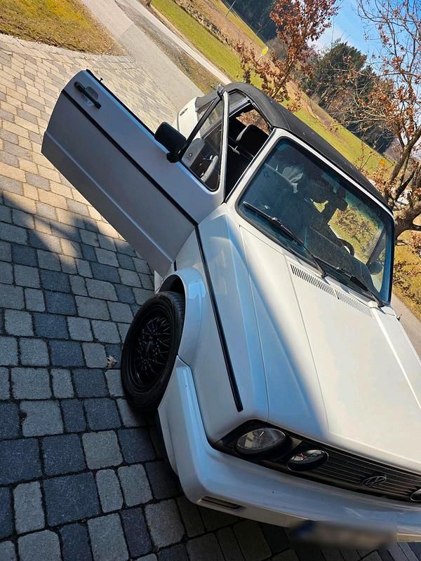 Gebraucht VW Golf Cabriolet 98 PS (72 kW) 1990 Weiß Cabrio