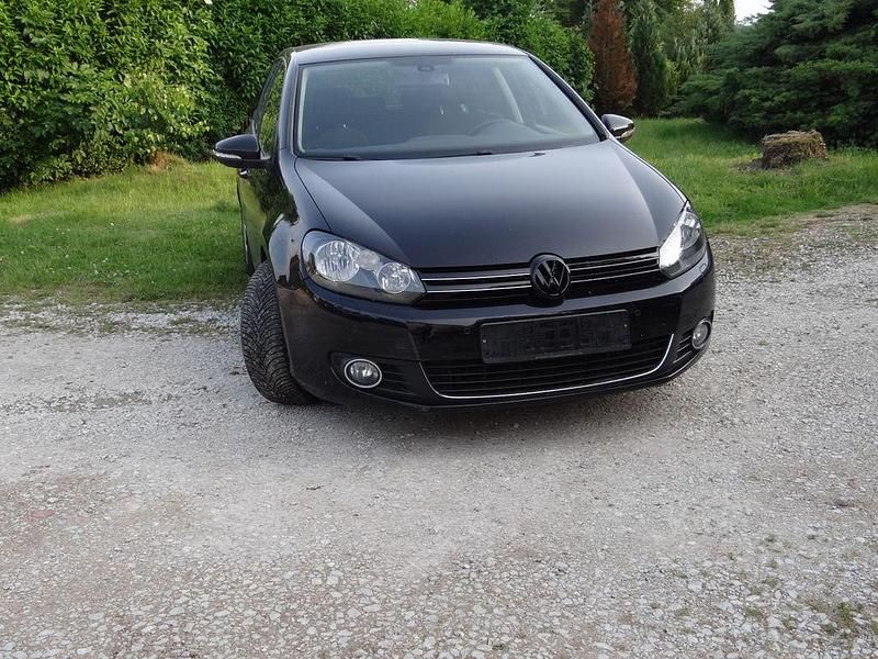 Schwarz Gebraucht 2009 VW Golf VI Comfortline Limousine | 3.100 € (Guter Preis) - Bild 1/4