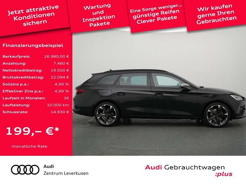 Gebraucht Cupra Leon 150 PS (110 kW) 2024 Schwarz Kombi