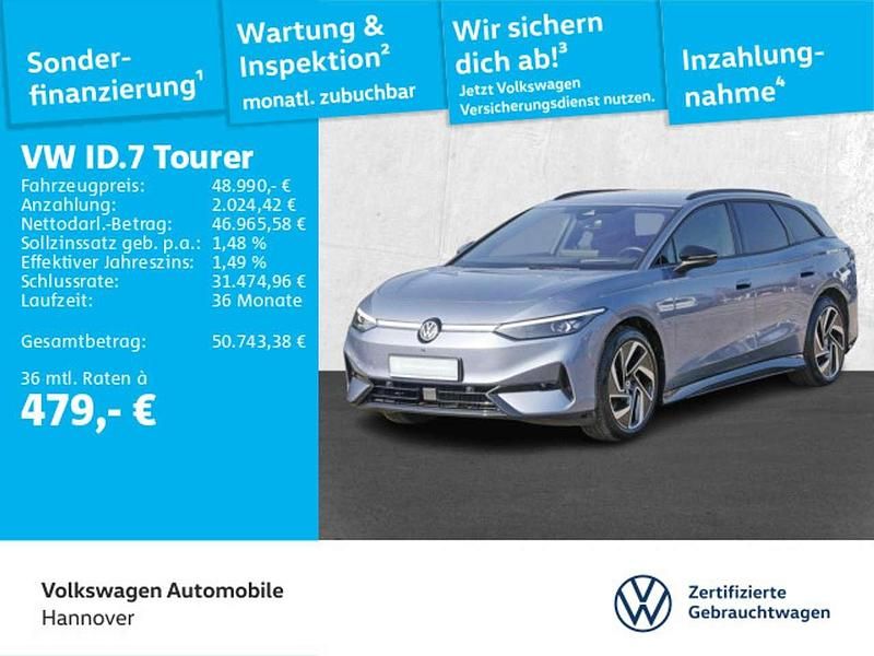 Gebraucht VW ID.7 Pro 210 kW (286 PS) 2024 Stonewashed blue metallic Kombi