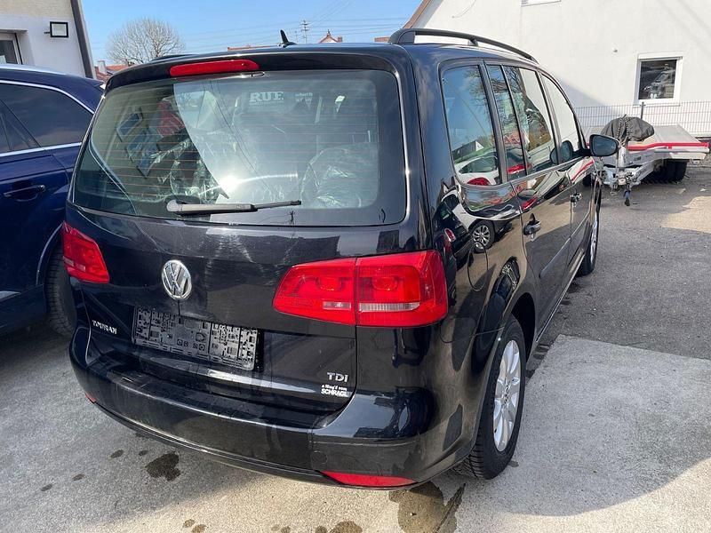 Gebraucht VW Touran 105 PS (77 kW) 2012 Schwarz Van / Kleinbus