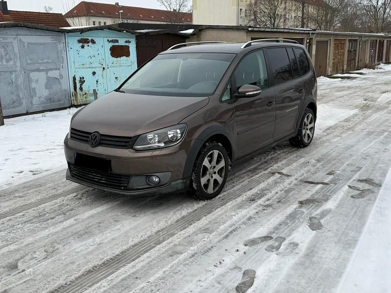Gebraucht VW Touran Cross 2007 Braun Van / Kleinbus