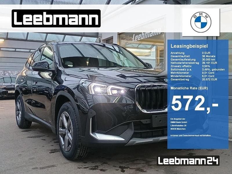 Neu BMW X1 Efficient Dynamics 326 PS (239 kW) 2025 Schwarz SUV