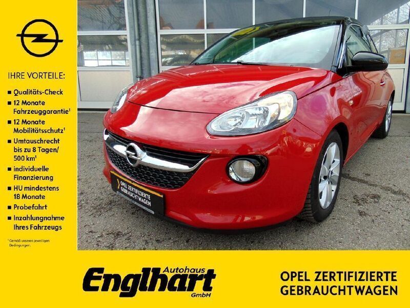 Fire red Gebraucht 2019 Opel Adam Open Air Kleinwagen | 12.450 € (Etwas zu teuer) - Bild 1/4