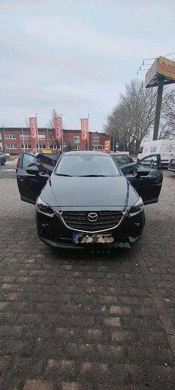 Gebraucht Mazda CX-3 120 PS (88 kW) 2019 Schwarz SUV