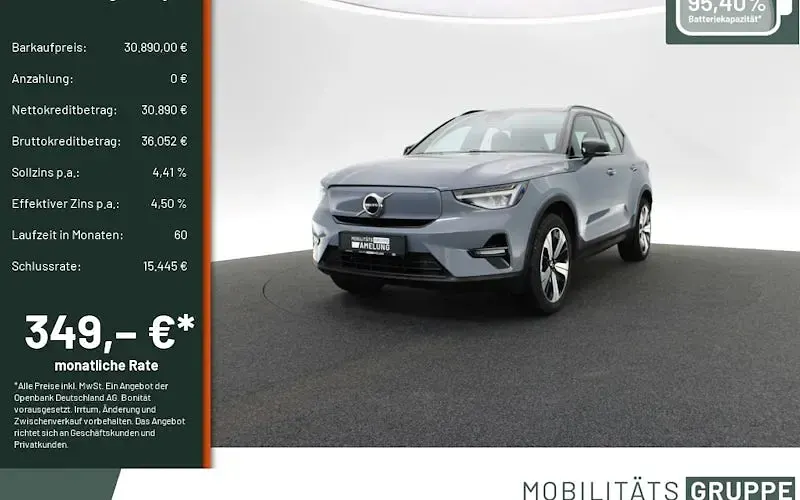 Gebraucht Volvo EX40 Core 175 kW (238 PS) 2023 Grau SUV