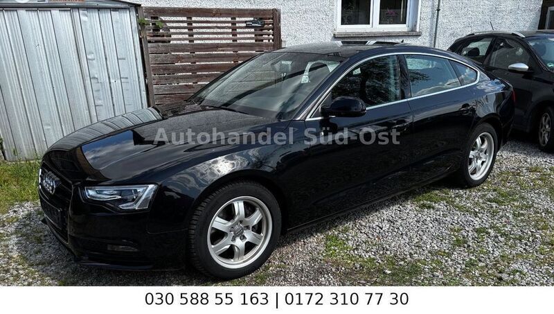 Schwarz Gebraucht 2012 Audi A5 Sportback Limousine | 18.980 € (Fairer Preis) - Bild 1/4