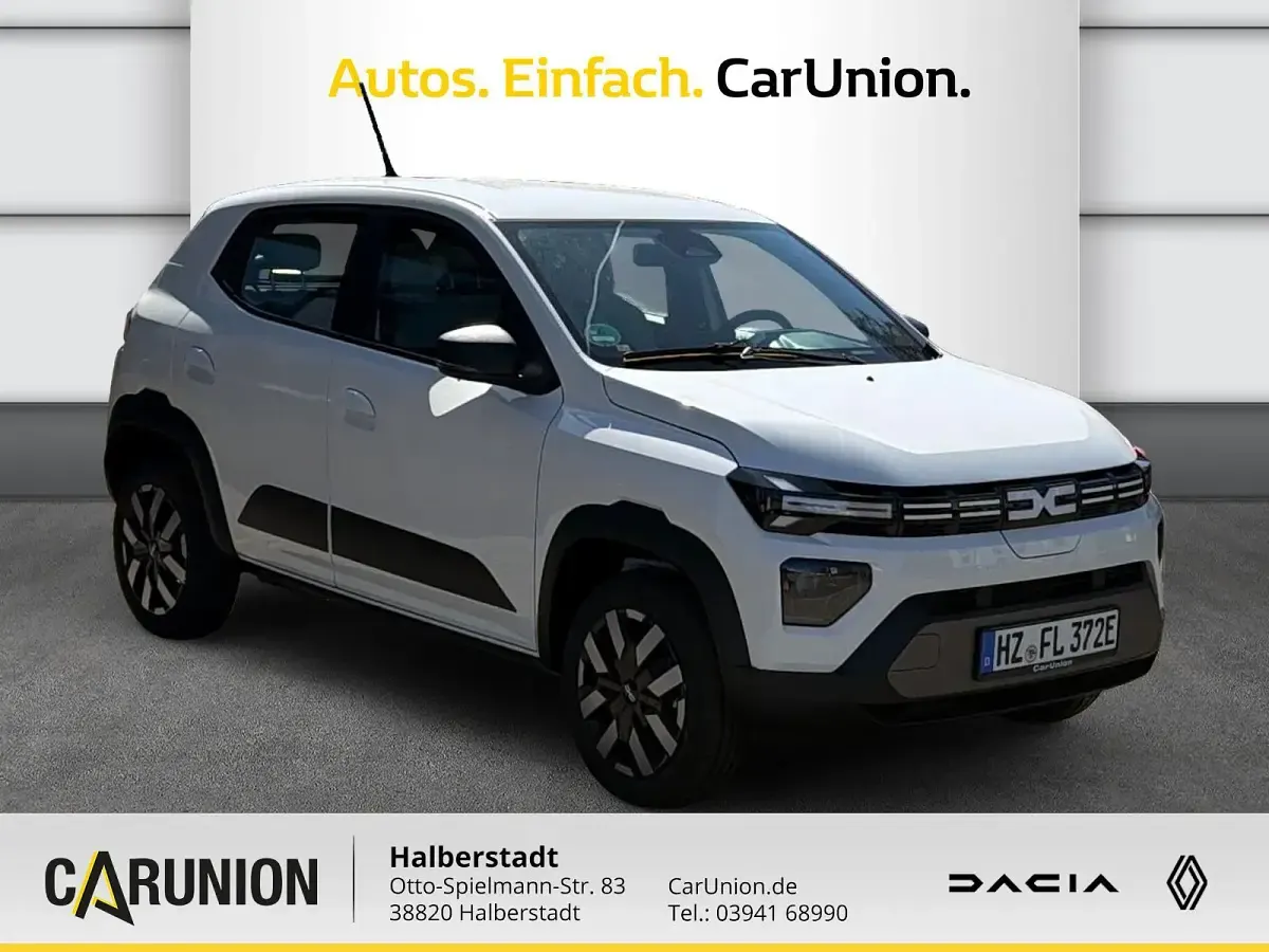 Occasion Dacia Spring Expression 52 kW (71 ch) 2026 Blanc Citadine