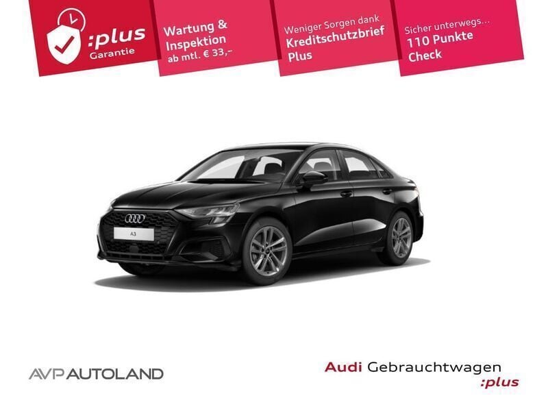 Schwarz Gebraucht 2020 Audi A3 Ambiente Limousine | 21.970 € (Guter Preis) - Bild 1/3