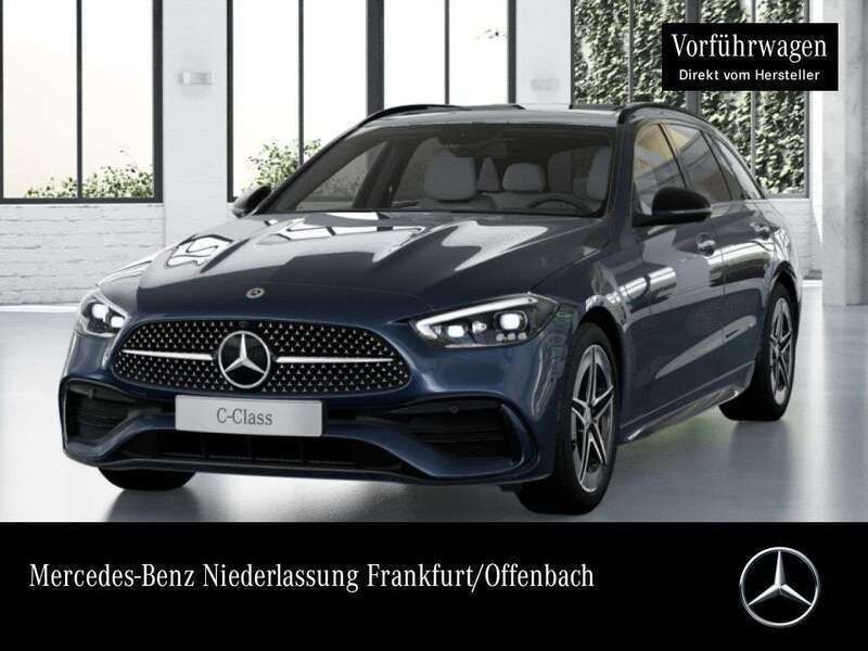 Sodalithblau Gebraucht 2025 Mercedes C300e AMG Kombi | 52.950 € (Fairer Preis) - Bild 1/4