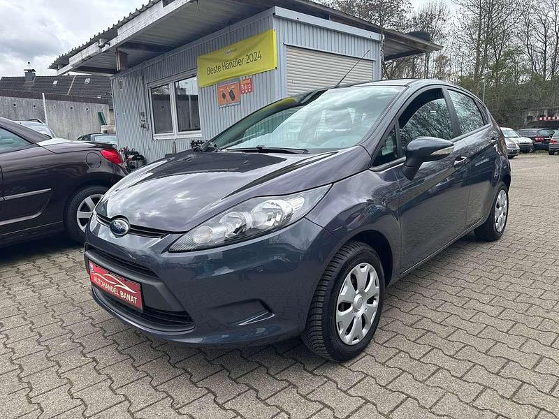 Gebraucht Ford Fiesta Trend 60 PS (44 kW) 2011 Midnight skygrau metallic Kleinwagen