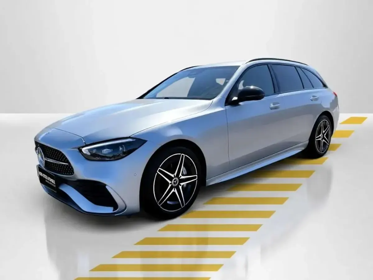 Gebraucht Mercedes C200 AMG line Plus 204 PS (150 kW) 2025 Silber Limousine