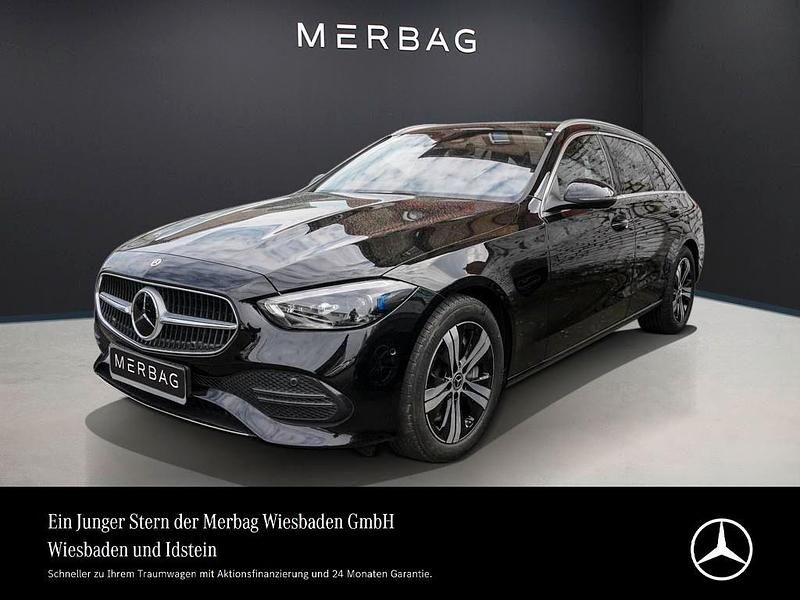 Schwarz Gebraucht 2023 Mercedes C220 Avantgarde Kombi | 34.750 € (Fairer Preis) - Bild 1/4