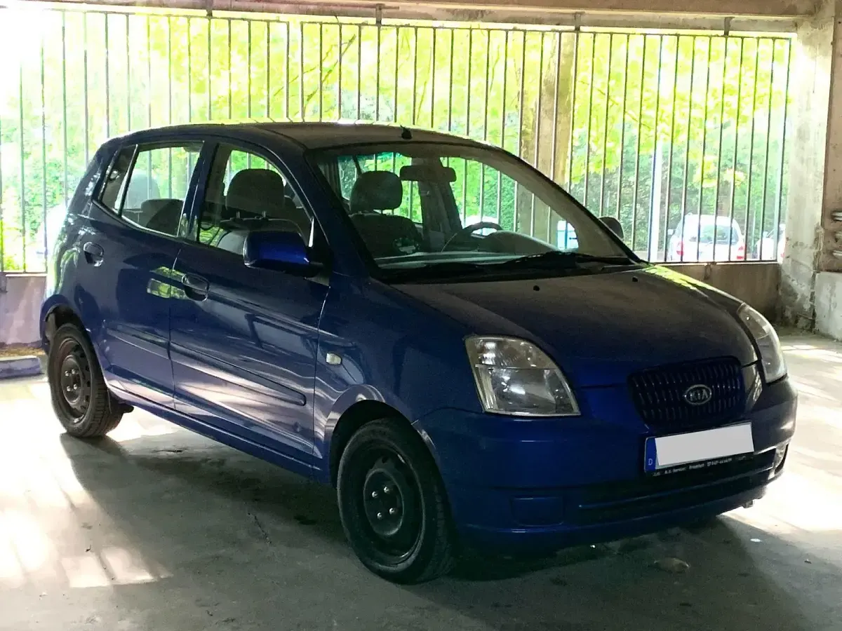 Gebraucht Kia Picanto LX 65 PS (47 kW) 2006 Blau Kleinwagen