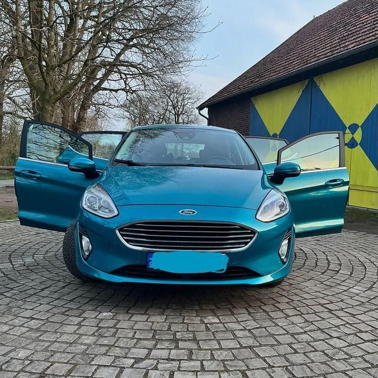 Gebraucht Ford Fiesta Vignale 120 PS (88 kW) 2017 Blau Limousine