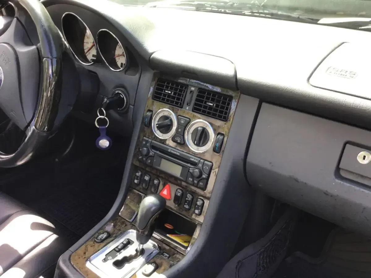 Gebraucht Mercedes SLK320 218 PS (160 kW) 2001 Schwarz Cabrio