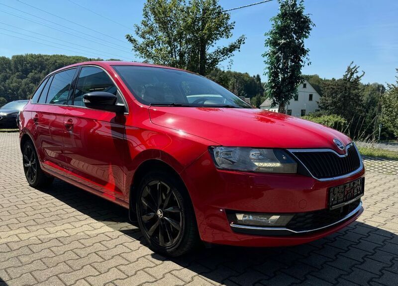 Gebraucht Skoda Rapid Style 110 PS (80 kW) 2019 Rot Limousine