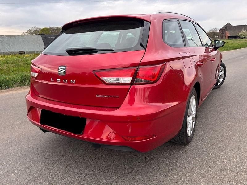 Gebraucht Seat Leon ST Ecomotive 116 PS (85 kW) 2017 Rot Kombi