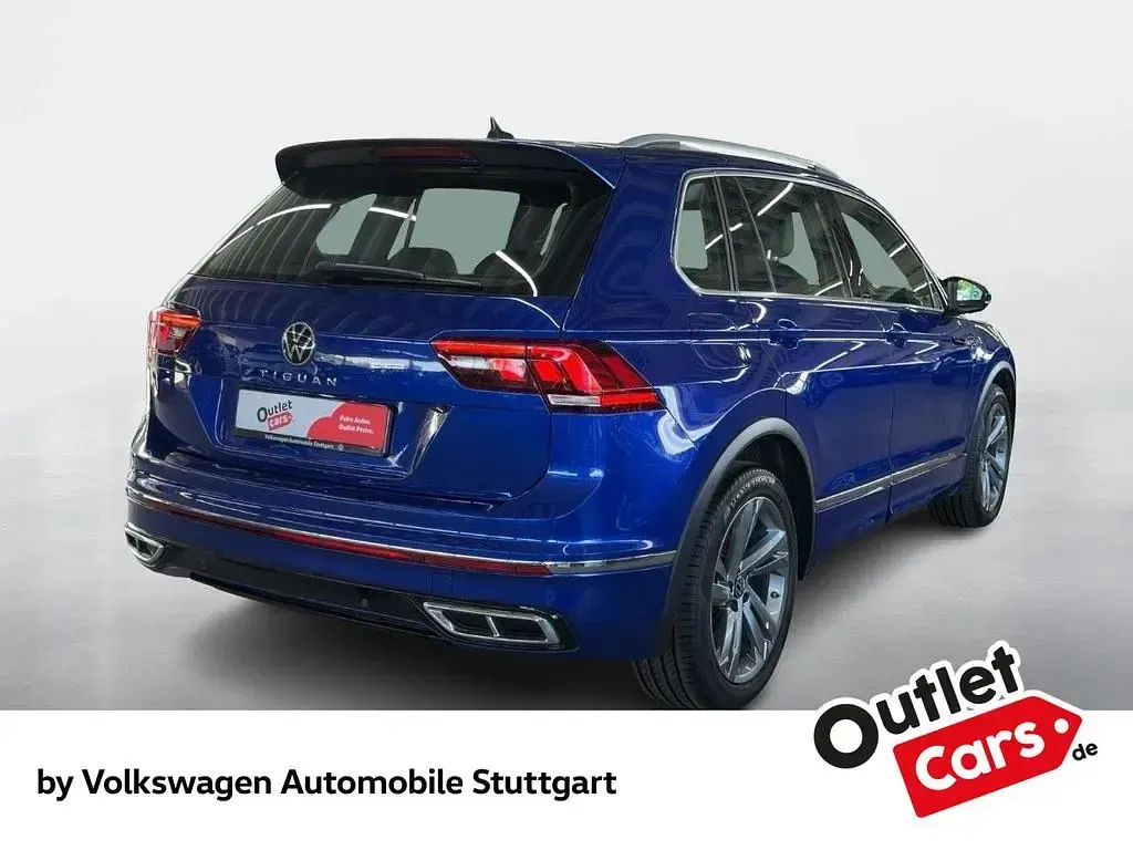 Gebraucht VW Tiguan R-line 150 PS (110 kW) 2022 Lapiz blue metallic SUV