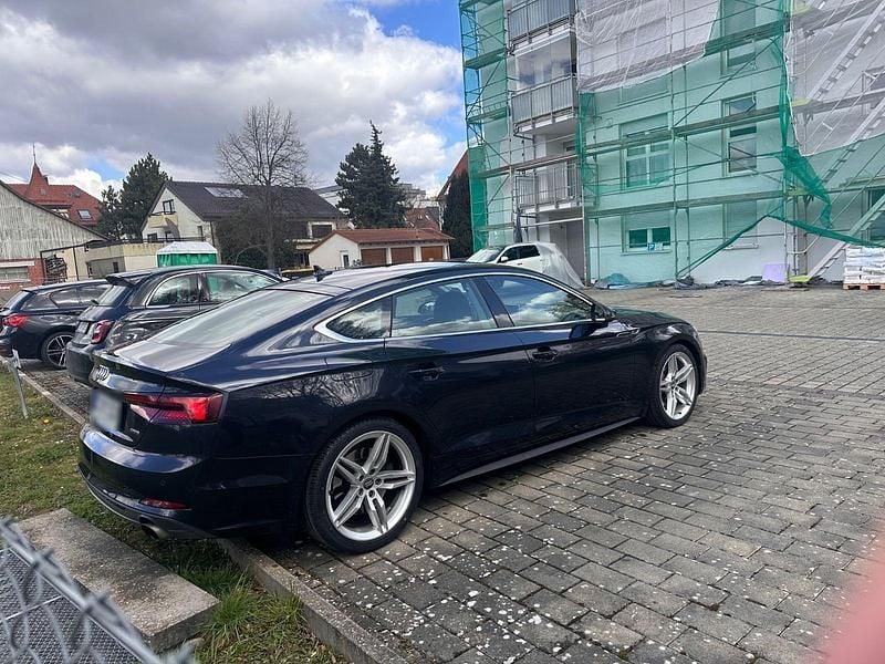 Gebraucht Audi A5 Sportback S-Line 252 PS (185 kW) 2018 Blau Kleinwagen